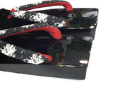 桐下駄 黒 ML size (25.0~28.0cm)