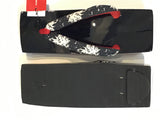 桐下駄 黒 ML size (25.0~28.0cm)