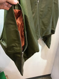 Moto jacket leather haori KAHKI ライダースジャケット