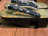 和紙桐下駄 グリーン 仕官  size S (22.0-24.5cm)