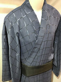 Kimono Metal check double chiffon