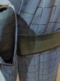 Kimono Metal check double chiffon
