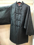 China coat quilting Black x Red