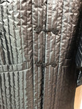China coat quilting Black x Red