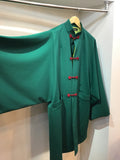 China doeskin coat Green X lemon