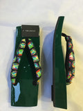 桐下駄 緑 ML size (25.0~28.0cm)