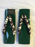 桐下駄 緑 ML size (25.0~28.0cm)