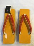 桐下駄 黄色 ML size (25.0~28.0cm)