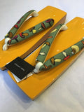 桐下駄 黄色 ML size (25.0~28.0cm)