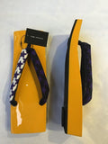 桐下駄 黄色 ML size (25.0~28.0cm)