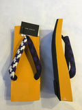 桐下駄 黄色 S size (22.5~24.0cm)
