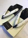 桐下駄 白黒バイカラー ML size (25~28.0cm)