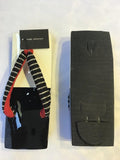 桐下駄 白黒バイカラー S size (22.5~24.5cm用）