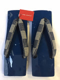 桐下駄 青 ML size (25.0~28.0cm)