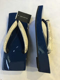 桐下駄 青 S size (22.5~24.0cm)