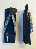 桐下駄 青 ML size (25.0~28.0cm)