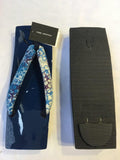 桐下駄 青 ML size (25.0~28.0cm)