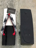 桐下駄 黒X白 ML size (25.0~28.0cm)