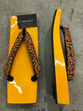 桐下駄 黄色 ML size (25.0~28.0cm)