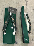 桐下駄 緑 S size (22.5~24.5cm用)
