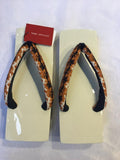 桐下駄 白 S size (22.5~24.0cm)