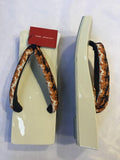 桐下駄 白 S size (22.5~24.0cm)