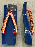 桐下駄 青 ML size (25.0~28.0cm)