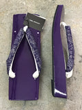 桐下駄 紫 ML size (25.0~28.0cm)