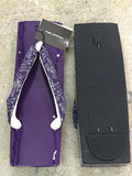 桐下駄 紫 ML size (25.0~28.0cm)