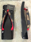 桐下駄 黒 ML size (25.0~28.0cm)
