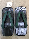 黒塗り下駄　右近 SIZE M (25.0-27.0cm)