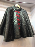 China cape キルティングカーキ