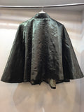 China cape キルティングカーキ