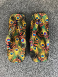 桐下駄 孔雀