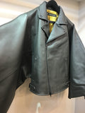 Moto jacket double khaki ライダース羽織　ダブル　カーキ