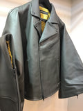 Moto jacket double khaki ライダース羽織　ダブル　カーキ