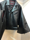 Moto jacket double black