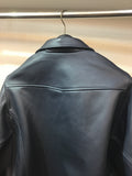 Moto jacket double dark navy