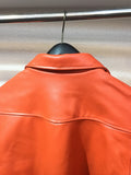 Moto jacket double orange