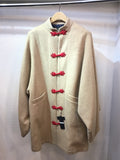 China coat beige mohair