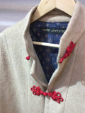 China coat beige mohair