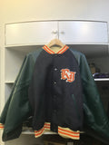 スタジャン羽織 CHARCOLE X GREEN