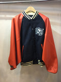 スタジャン羽織 NAVY X ORANGE