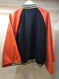 スタジャン羽織 NAVY X ORANGE