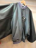 スタジャン羽織 GRAY X KHAKI