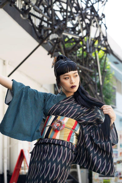 レトロ片身替 – ROBE JAPONICA ONLINE SHOP